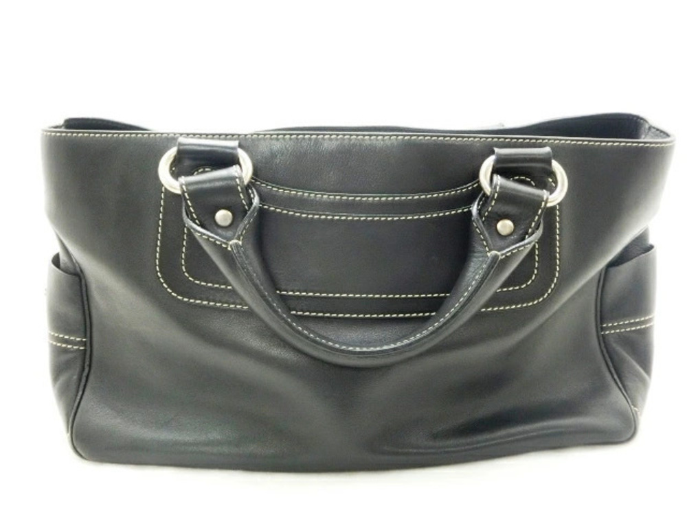 Celine bag handbag calfskin black